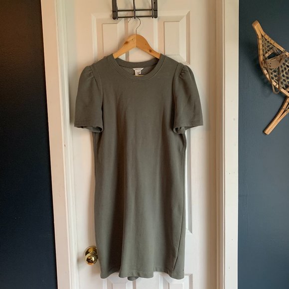 Club Monaco Green Tshirt Dress - M - Picture 1 of 8